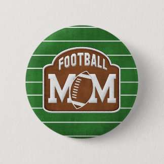 Chapa Redonda De 5 Cm Mamá del fútbol