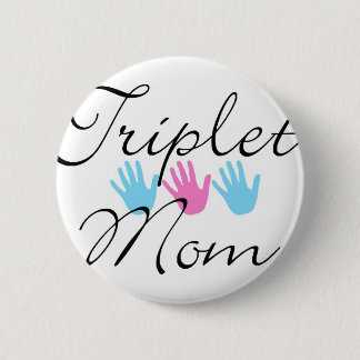 Chapa Redonda De 5 Cm mamá del trío