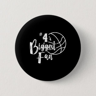 Chapa Redonda De 5 Cm Mamá papá, la jugadora del Bysketbyll, el mayor fa
