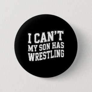 Chapa Redonda De 5 Cm Mamá Papá Luchador Divertido No Puedo Mi Hijo Tien