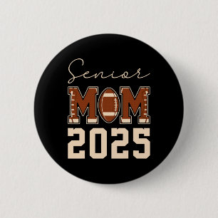 Chapa Redonda De 5 Cm Mamá senior 2025 Mamá de fútbol Cl de 2025 Graduac