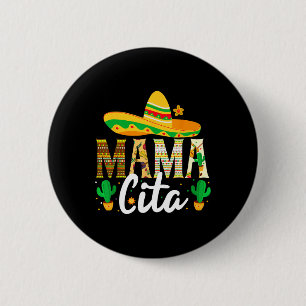 Chapa Redonda De 5 Cm Mamacita Cinco De Mayo 5 De Mayo Cactus Fiesta Mot