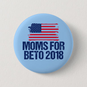 Chapa Redonda De 5 Cm Mamáes para Beto el 2018% el pipe% O'Rourke para