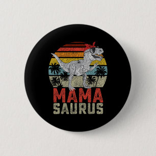 Chapa Redonda De 5 Cm Mamasaurus T Rex Dinosaur Mama Saurus