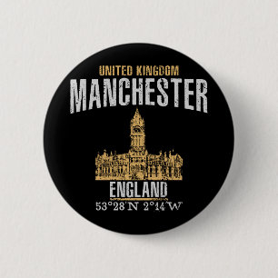 Chapa Redonda De 5 Cm Manchester