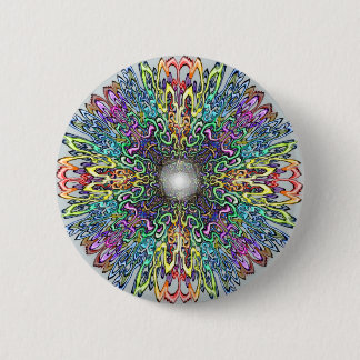 Chapa Redonda De 5 Cm Mandala