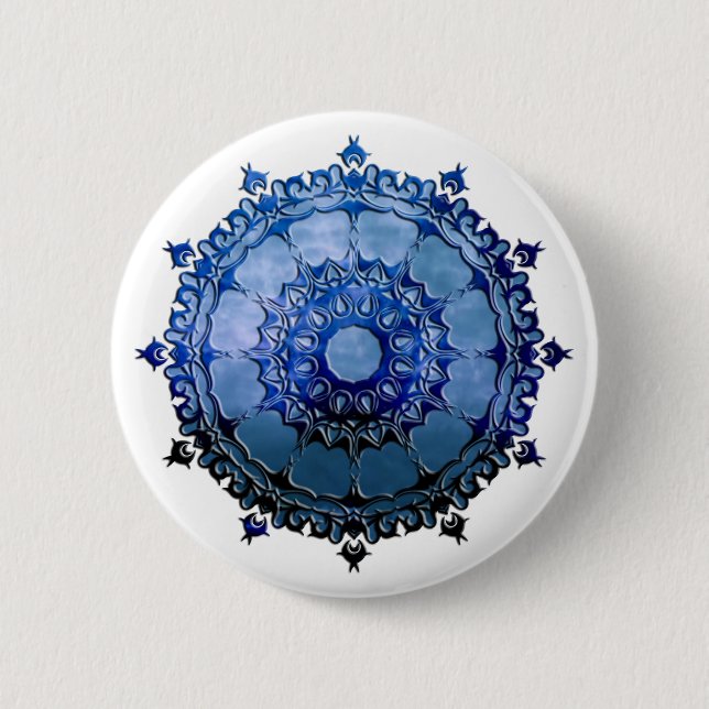 Chapa Redonda De 5 Cm Mandala celta (Anverso)