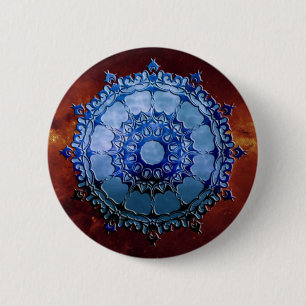 Chapa Redonda De 5 Cm Mandala celta
