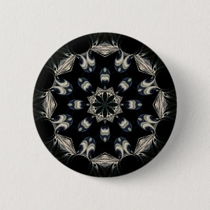 Chapa Redonda De 5 Cm Mandala elegante