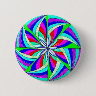 Chapa Redonda De 5 Cm Mandala mágica