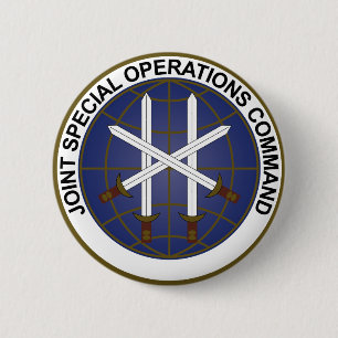 Chapa Redonda De 5 Cm Mando Conjunto de Operaciones Especiales