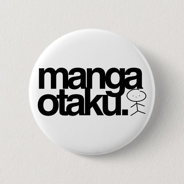 Chapa Redonda De 5 Cm manga otaku. (Anverso)