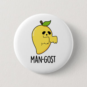 Chapa Redonda De 5 Cm Mango Ghost Pun