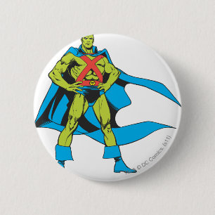 Chapa Redonda De 5 Cm Manhunter Poses marciano