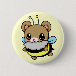 Chapa Redonda De 5 Cm Manosee el oso