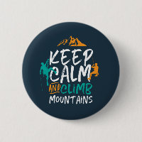 Mantener la calma y escalar las montañas Rock Clim