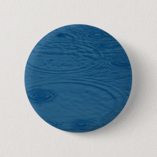 Chapa Redonda De 5 Cm Manzanas de lluvia (Olas de agua azul)