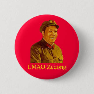 Chapa Redonda De 5 Cm mao, LMAO Zedong