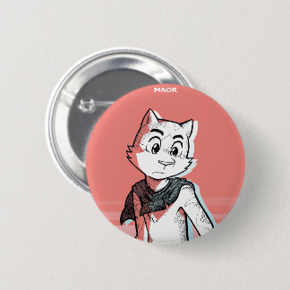 Chapa Redonda De 5 Cm MAOR 2¼" Button - 'Bold' Series: Maor