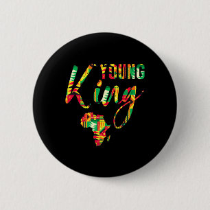 Chapa Redonda De 5 Cm Mapa africano de jóvenes kentes poco masculinos