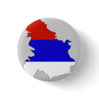 Mapa de la bandera de Serbia