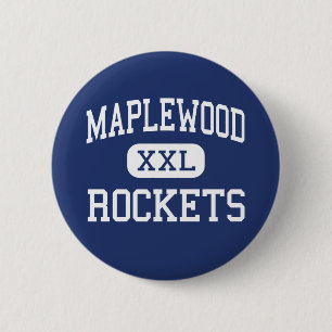 Chapa Redonda De 5 Cm Maplewood - Rockets - High School secundaria -