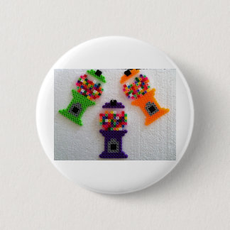 Chapa Redonda De 5 Cm Máquinas de Gumball