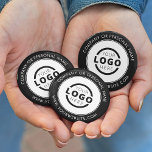 Chapa Redonda De 5 Cm Marca comercial con logotipo de empresa personaliz<br><div class="desc">Crea tu propio pin de botón de pinback de personalizado con el logotipo de tu empresa y mensaje de marca personalizado o información de contacto. Este es un botón promocional para regalar para promocionar su negocio en ferias, conferencias y otros eventos de la empresa. Puede cambiar fácilmente el color de...</div>
