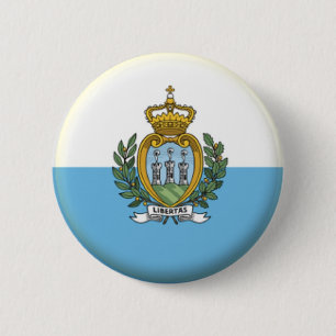 CHAPA REDONDA DE 5 CM ¡¡MARCA NUEVA!! - BADGE DE RETROCESO DE SAN MARINO