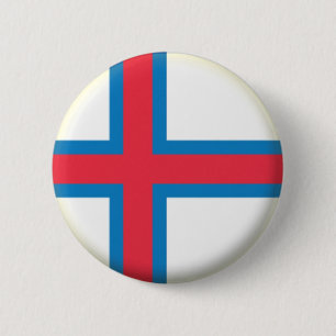 CHAPA REDONDA DE 5 CM ¡¡MARCA NUEVA!! - FAROE ISLANDS PIN BACK BADGE