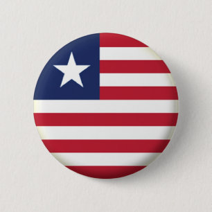 CHAPA REDONDA DE 5 CM ¡¡MARCA NUEVA!! - LIBERIA PIN BACK BADGE