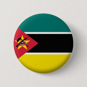 CHAPA REDONDA DE 5 CM ¡¡MARCA NUEVA!! - MOZAMBIQUE PIN BACK BADGE