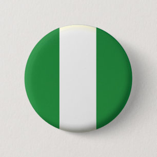 CHAPA REDONDA DE 5 CM ¡¡MARCA NUEVA!! - NIGERIA PIN BACK BADGE