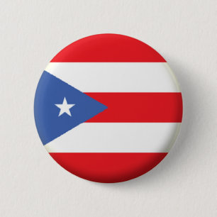 CHAPA REDONDA DE 5 CM ¡¡MARCA NUEVA!! - PUERTO RICO PIN BACK BADGE