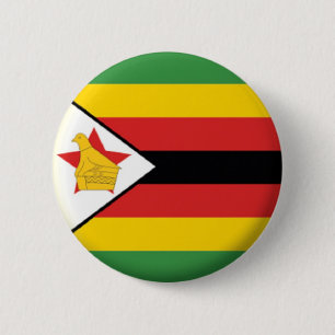 CHAPA REDONDA DE 5 CM ¡¡MARCA NUEVA!! - ZIMBABWE PIN BACK BADGE