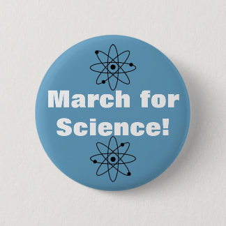 Chapa Redonda De 5 Cm ¡Marcha por la ciencia!Chapa
