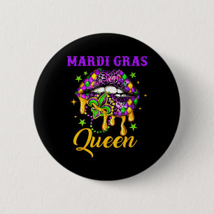 Chapa Redonda De 5 Cm Mardi Gras Queen Parade Disfraces Mujeres Fiestas