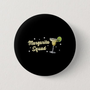 Chapa Redonda De 5 Cm Margarita Escuadrón De Hombres Y Mujeres Adultos C