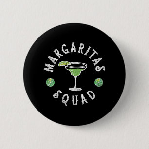 Chapa Redonda De 5 Cm Margarita Squad Funny Cinco De Mayo