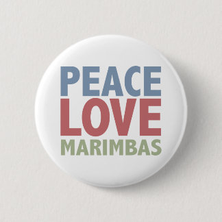 Chapa Redonda De 5 Cm Marimbas del amor de la paz