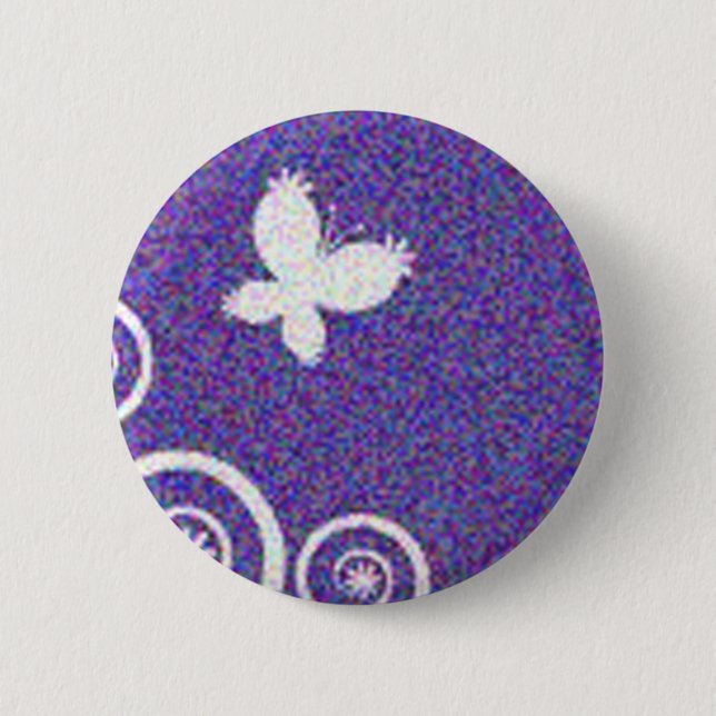 Chapa Redonda De 5 Cm Mariposas (Anverso)