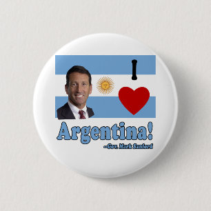 Chapa Redonda De 5 Cm Marque el amor la Argentina de Sanford I