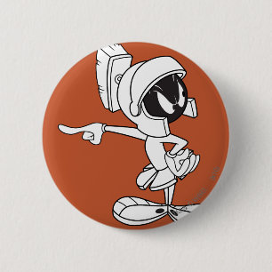 CHAPA REDONDA DE 5 CM MARVIN EL PUNTO MARTIAN™