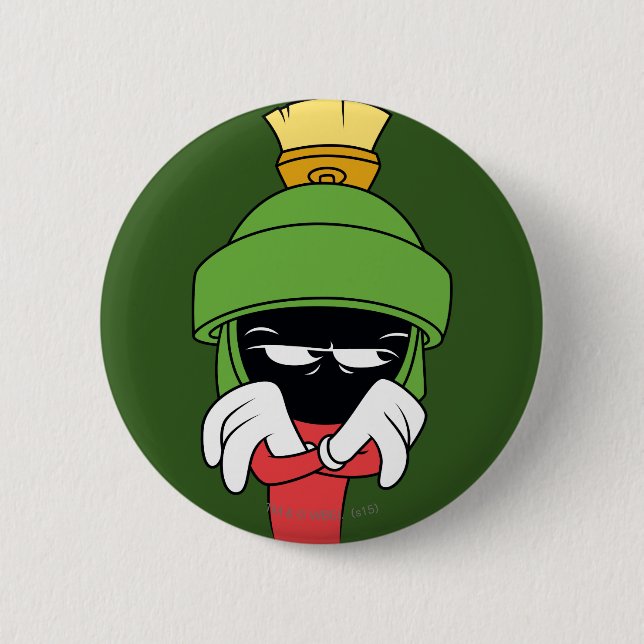 CHAPA REDONDA DE 5 CM MARVIN LA FOLLA MARTIAN™ (Anverso)
