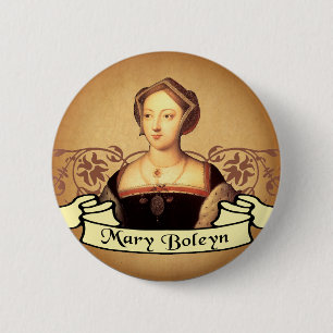Chapa Redonda De 5 Cm Mary Boleyn