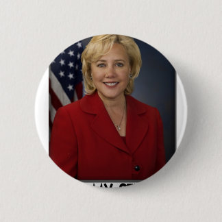 Chapa Redonda De 5 Cm ¡Mary Landrieu, de que es mi senador!