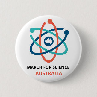 Chapa Redonda De 5 Cm Marzo para la ciencia - Australia -