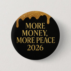 Chapa Redonda De 5 Cm Más Dinero Más Paz Moderna Motivación 2026