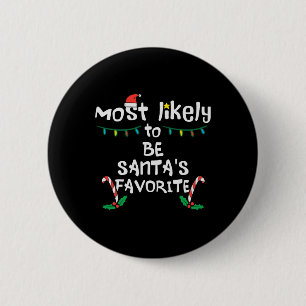 Chapa Redonda De 5 Cm Más Probablemente El Favorito De Santa Navidad Xma