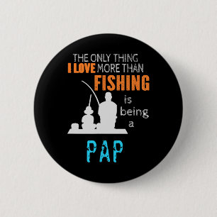 Chapa Redonda De 5 Cm Más que amor Papá Especial Abuelo Pesca